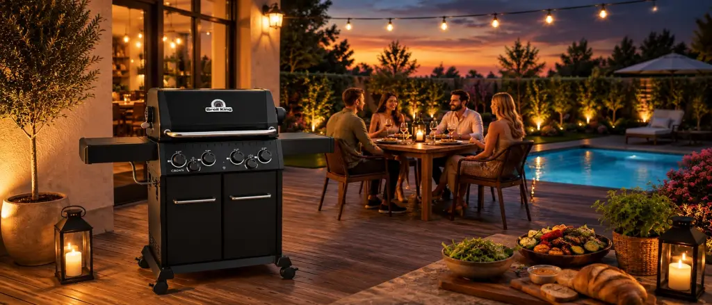 Plynový gril Broil King Crown 490 Shadow