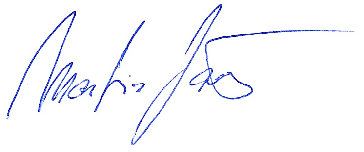 Podpis zaměstnavatele – Ing. Martin Jaroš