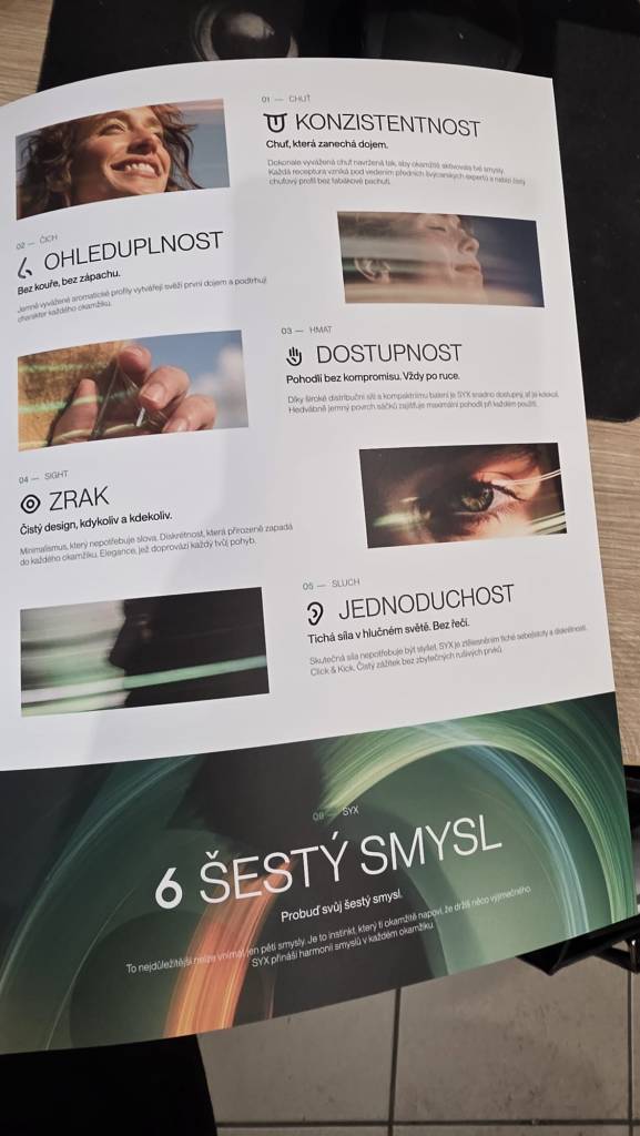 SYX – 6 smyslů