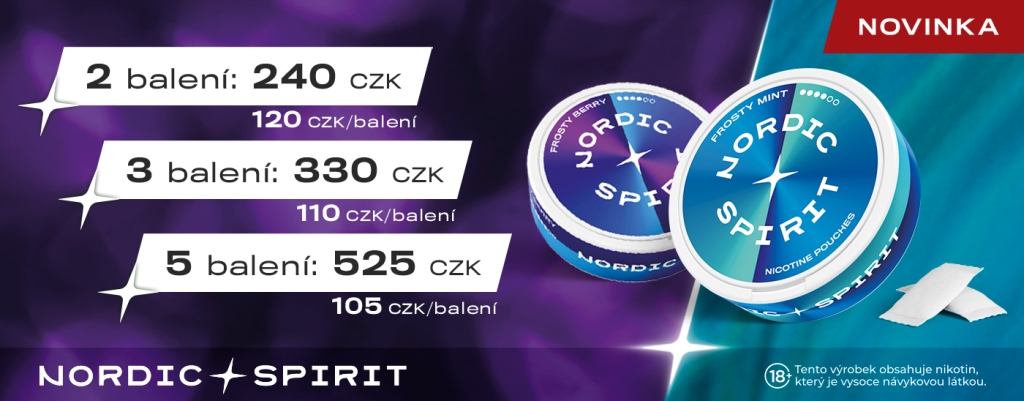 Nordic Spirit nikotinové sáčky